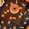 Halloween Resin Charms – 80 Pcs Mini Fake Pumpkins & Candy Corn, Small Ornaments for Halloween Decorations, DIY Crafts & Party Decor
